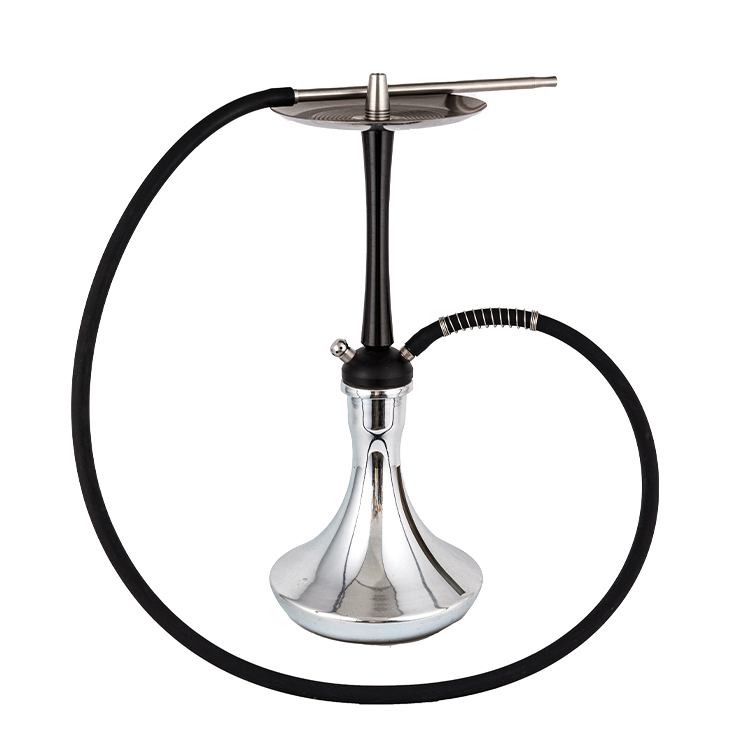 Can aluminum hookahs be rinsed with hot water?