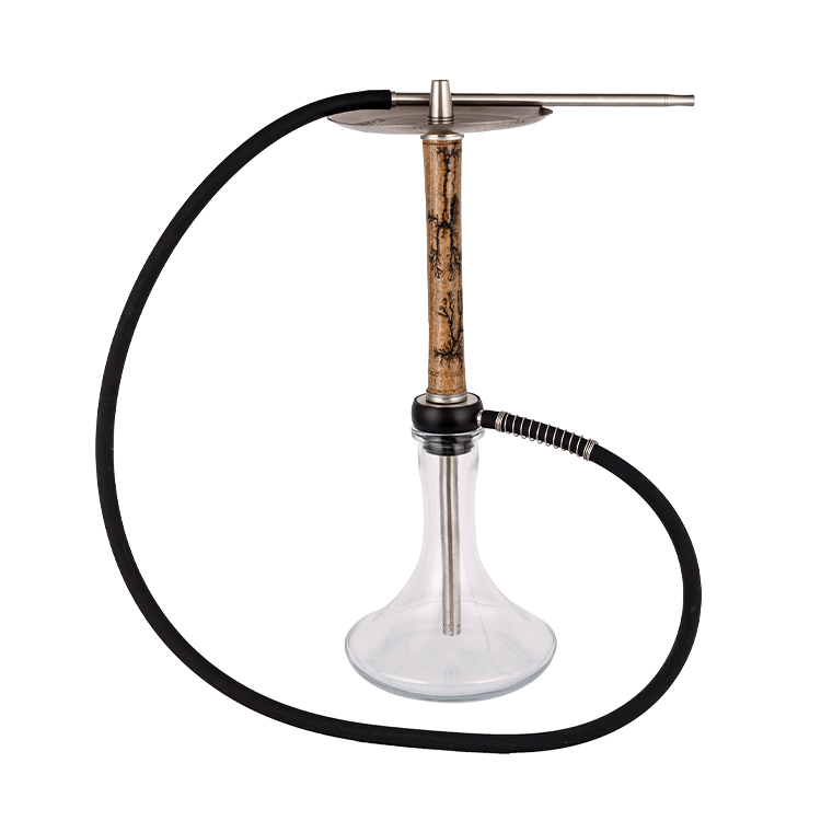 Will the wood shisha hookah be easily damaged if it hits a hard surface?