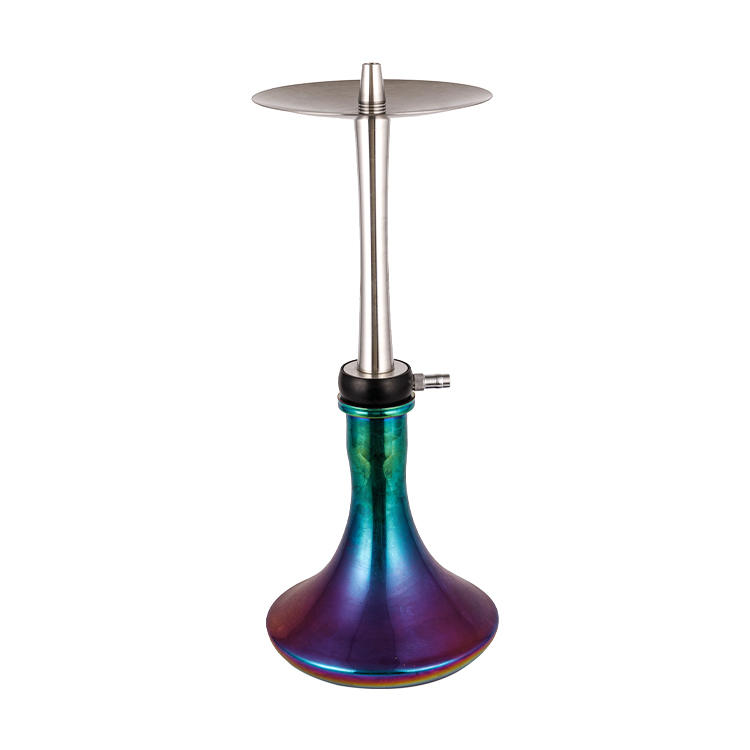 Colored Opaque Utensils Pom+Stainless Steel Single-Hole Hookah 56cm